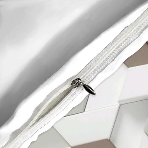 Housse de couette douceur effet trois dimensions géométrique brun gris 135x200