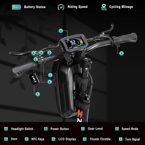 Adult Electric Scooter 55MPH Fast 6000W Dual Motors 60 Miles