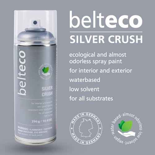 Image of Silver Paint Spray Crush Semi Gloss | Silver Spray Paint