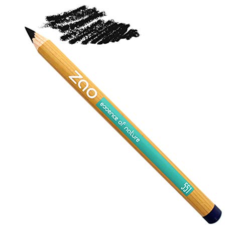 Zao – Bambus Pencil Eyes, Lips & Eyebrows 551 (Black) - 1,14 g