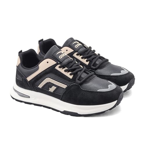 Image of ASIAN Python-10 Men's Sports Sneakers with Premium Look | Memory Foam Tech, Arch & Lateral Support, Stylish Casual Shoes for Walking & Daily Comfort