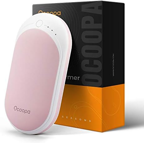 OCOOPA Hand Warmers, 1-Pack Hand Warmer Rechargeable, Electronic Pocket Heater, 5200mAh Power Bank Portable, Heat Therapy Great for Raynauds Sufferers Pain Relief, Best Tech Gifts