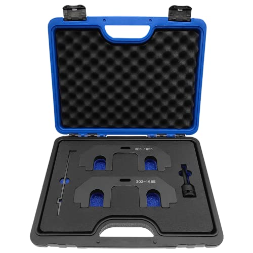 ZKTOOL 303-1655 3.5L Engine Camshaft Holding Alignment Timing Tool Compatible with Ford 3.5L EcoBoost Upgraded GT F-150 Expedition Navigator with RT11 Cylinder Head Screw Removal Socket
