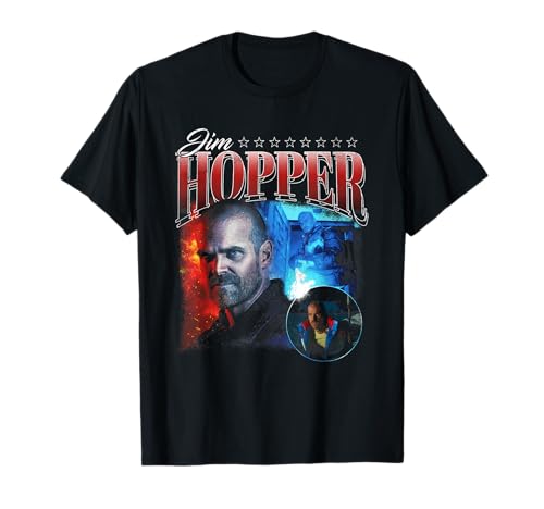 Stranger Things Jim Hopper Homage Camiseta