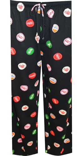 MJC International Group Mens Coca Cola Products Bottle Caps Lounge Pants2