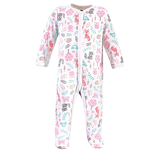 Image of Hudson Baby Baby Cotton Union Suit, 3 Pack
