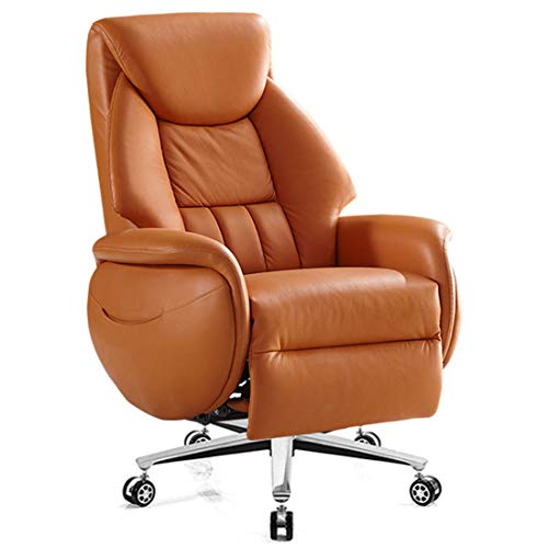 Gaming Stuhl Bürostuhl Schreibtischstuhl Stuhl Drehstuhl Höhenverstellbarer Gaming Sessel PC Stuhl Ergonomisches Chefsessel, Brown