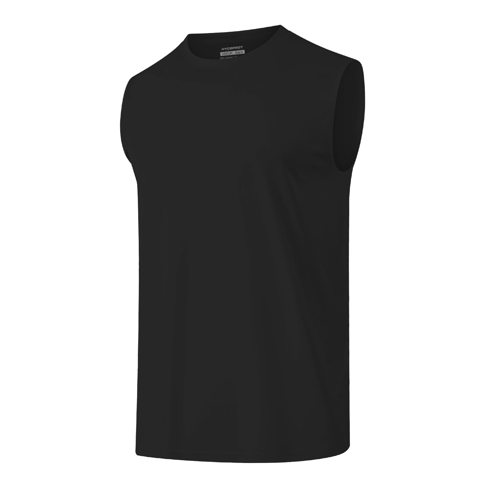 HYCOPROT Camiseta Sin Mangas Hombre Secado Rápido Muscle Tank Top Transpirable Absorbe Humedad Corte Holgado Fitness Gimnasio Running Entrenamiento Deportivo Casual Men Sleeveless Tops Workout Vest
