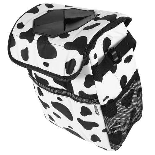 Cubo de basura para coche con tapa sellada para evitar malos olores y suciedad