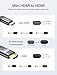 JSAUX Mini HDMI to HDMI Cable 6FT, [Aluminum Shell, Braided] High Speed 4K 60Hz HDMI 2.0 Cord, Compatible with Camera, Camcorder, Tablet and Graphics/Video Card, Laptop, Raspberry Pi Zero W -Grey