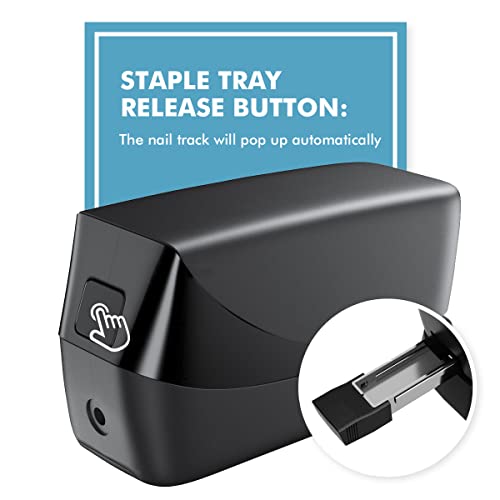 Coruscant Electric Stapler, Heavy Duty Desktop Stapler, Includes 2000 Staples And 1 Staple Remover, No-Jam Automatic Stapler Ac Or Battery Powered, 25 Sheet, Professional For Office Home School Use #TOP3