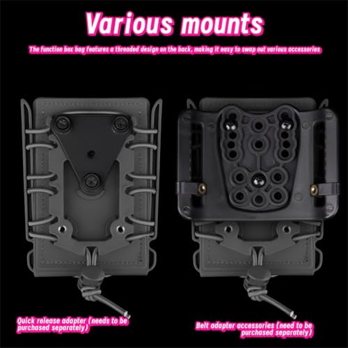image for rabuu Soft Shell Clip Case Gen 2 - Universal for 5.56/7.62, MOLLE Pouc