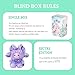 Nommi Blind Box Figures, 1 PC Nommi Fantasy World Series Plush Blind Box, Kawaii Vinyl Plush Doll Collectible Figures for Holiday Birthday Gifts