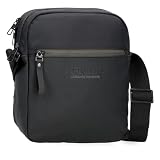 Pepe Jeans Sail up Bandolera Portatablet Negro 22x27x8 cms Poliéster y PU by Joumma Bags