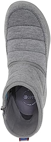 BZees Women's Glacier Ankle Boot, Grey, 6.5 | Image 6