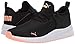 PUMA Women's Pacer Next Cage Sneaker, Black Bright Peach, 8 M US