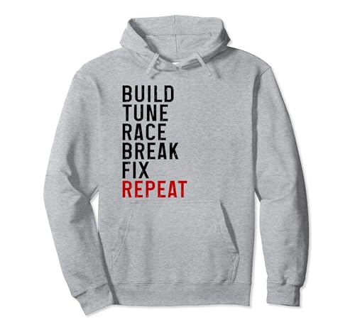 Construir Tune Break Racing Coche de carreras Go Kart Racer Drag Racing Sudadera con Capucha