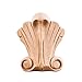 3.75 in. Embossed Shell Pressed Applique