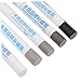 CHILDWEET 5pcs Wood Filler Sticks Furniture Pencil for Repair Touch up Refinishing Gray White