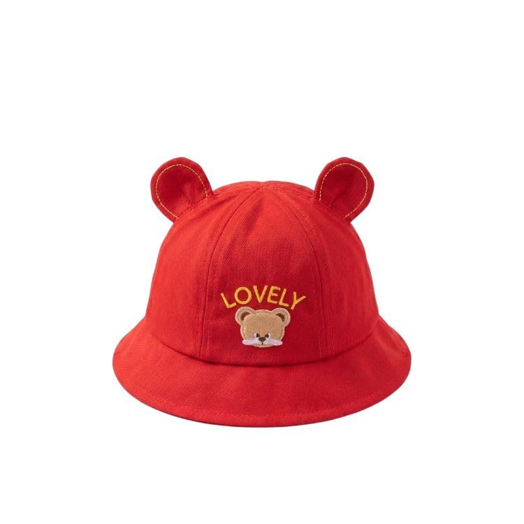 eazylayers Baby Cartoon Cap for Boys & Girls, Soft Cotton Toddler Hat with Elastic Band, Embroidered Design, 6-18 Months-picture-24