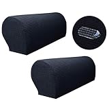 fundas para brazos de sofa Tejido impermeable, fácil de instalar.