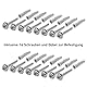 GALLUNOPTIMAL Autoreifen-Wandhalter-Set für 4 Felgen mit Schrumpfschlauch-Überzug – Autoreifen Halter – Autorad Wandhalterung - bis 50kg je Felgenhalter für Wandmontage inkl. Befestigungsmaterial