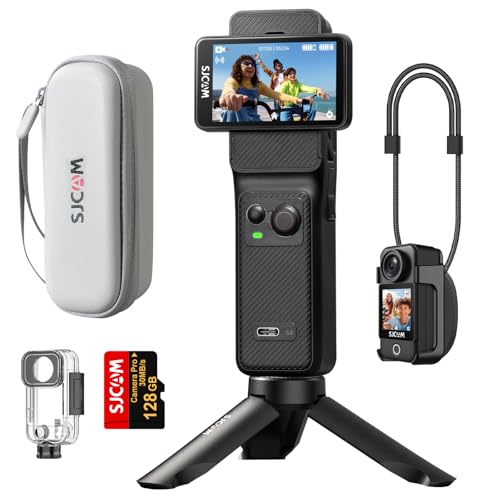 SJCAM C400 �u���M���O�J�����b�|�P�b�g�T�C�Y 4K �A�N�V�����J�����b7���ԘA���^�� 6����u���␳�b2.29�C���`�^�b�`�X�N���[���b30m�h�� �{�f�B�J�����bYouTube���C�u�z�M�Ή� Vlog/���s/�X�|�[�c�B�e�p�b128G�u�����h�J�[�h�b