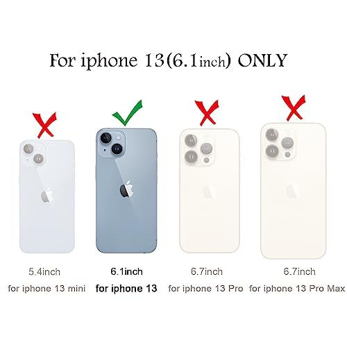 Zwzyzf For Iphone 13 Case Anime Design,Printed With Various Comic Book Pattern Design Soft Silicone With Shockproof Protective Cover (0001Case-Anime) #TOP6