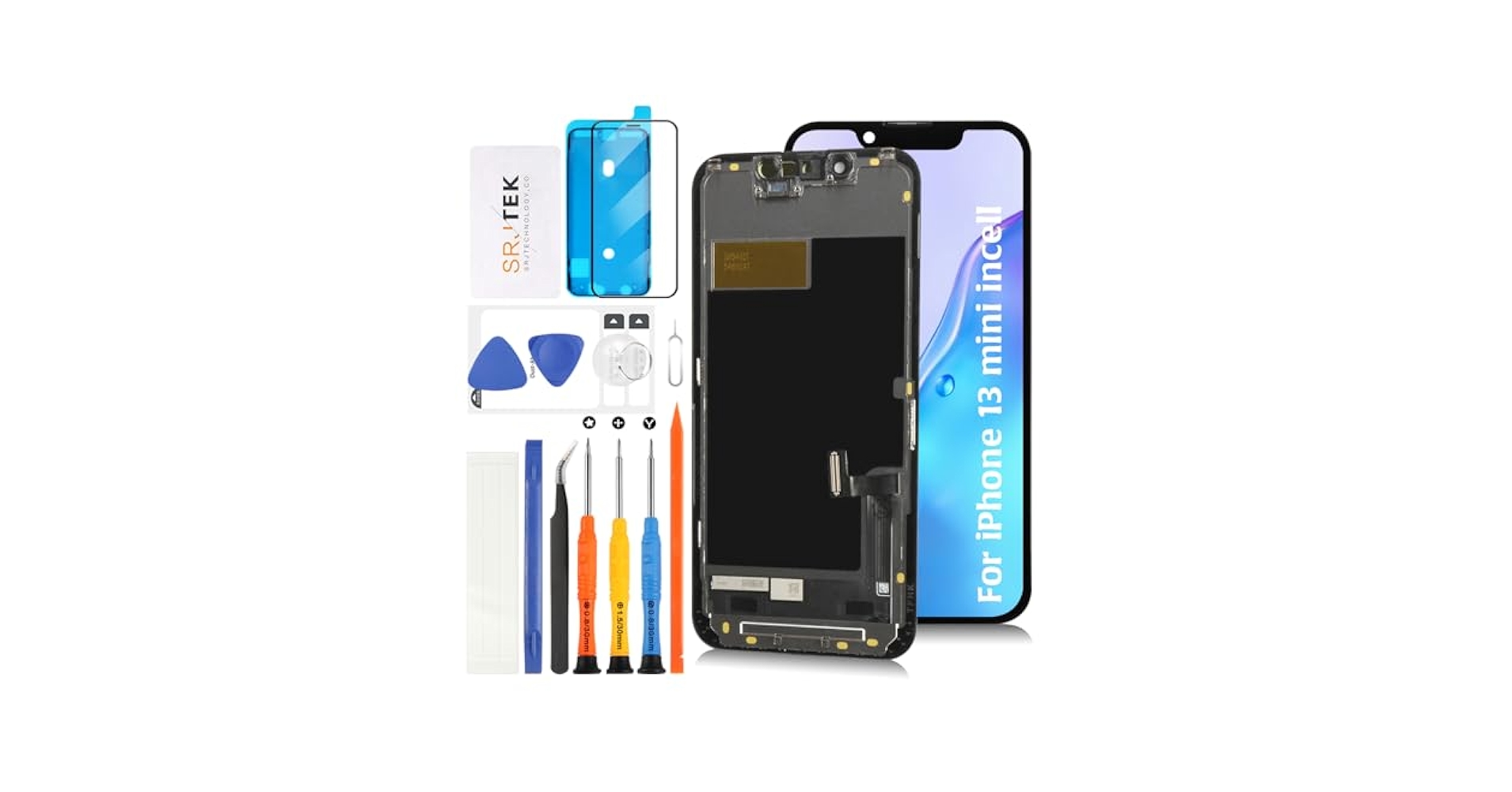 Amazon.co.jp: SRJTEK For iPhone 13 Mini incell 液晶パネル