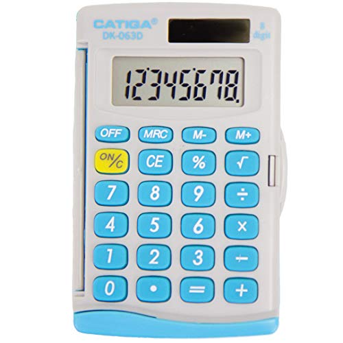 CATIGA Handheld Calculator: Portable, Educational, and Compact with Built-in Cover