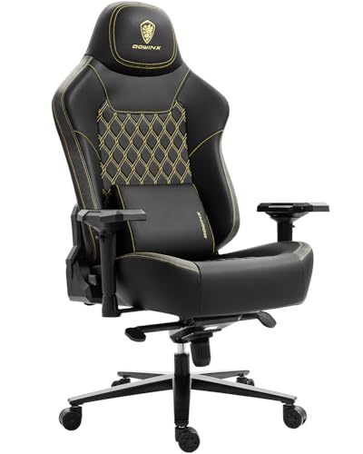 Dowinx Gaming Stuhl Bürostuhl 200kg Belastbarkeit, Ergonomischer...