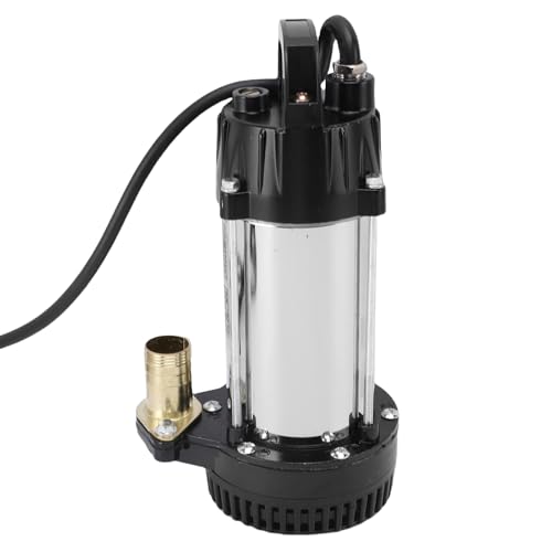 Pompe submersible 12V grand débit 4 m³/h pour eaux usées - 4