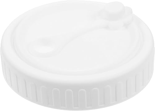 Hemoton Tapa de frasco de boca ancha, accesorio para frascos de bebidas, tapas de fugas para boca ancha