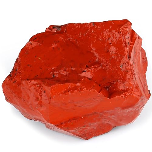 Large 1.25-2.0&rdquo; Natural Red Jasper Healing Stones &ndash; Raw Gemstone for Love, Meditation, Chakra Balancing, Reiki, Crystal Grid, Energy Work, Tumbling, Wire Wrapping & Spiritual Home D&eacute;cor