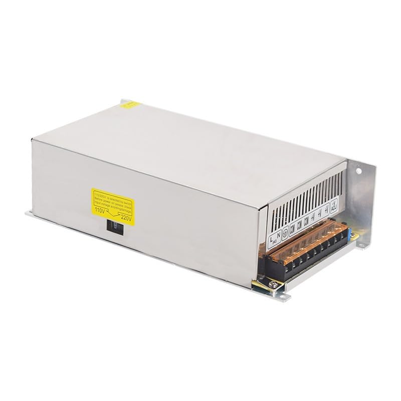 Alimentation à découpage 24V 20A avec refroidissement par ventilateur intelligent