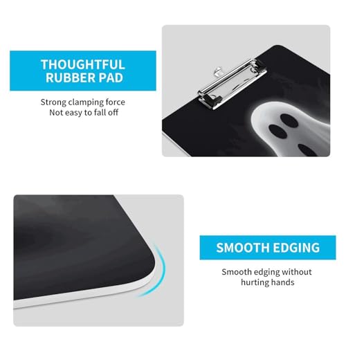 Porte-bloc durable en acrylique de qualité supérieure avec trous A4
