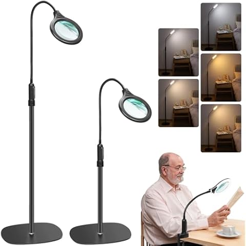 TOMSOO 10X Magnifying Floor Lamp Cover