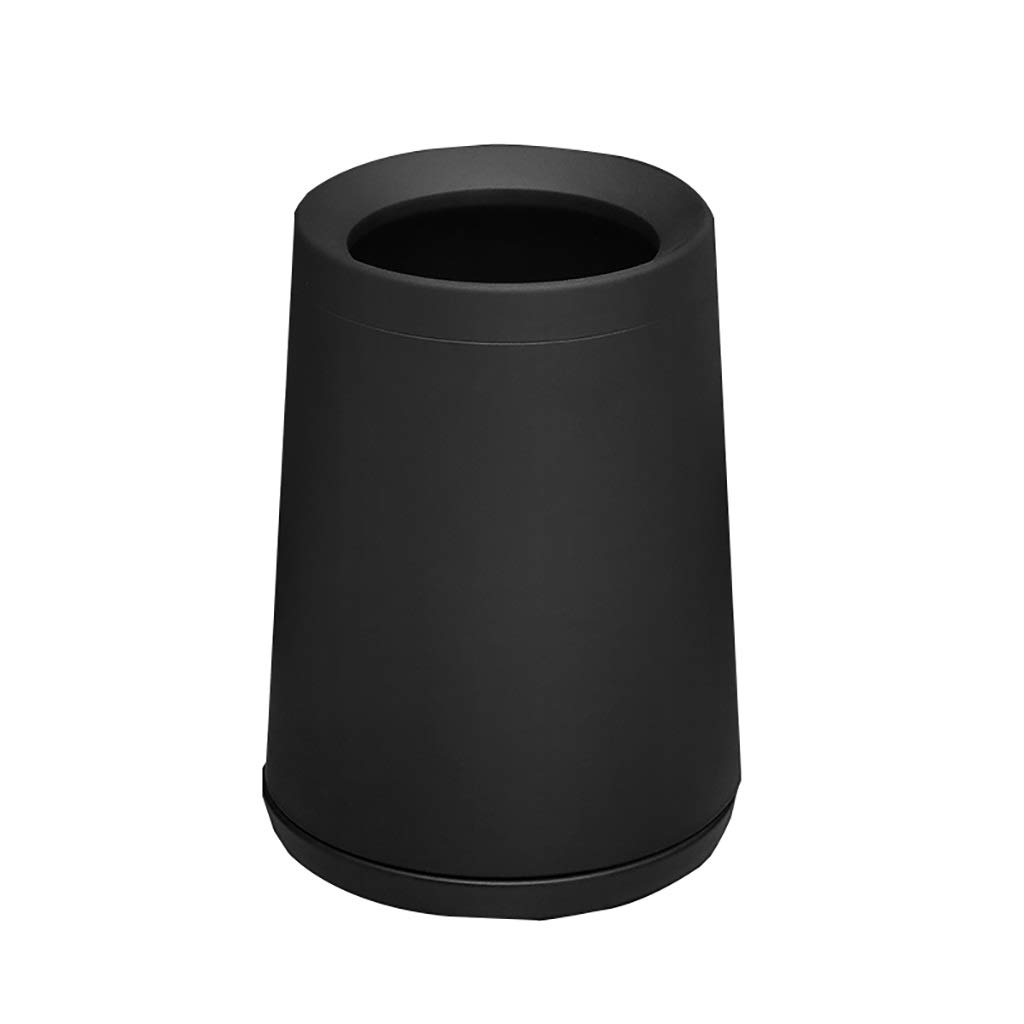 Modern Stainless Steel Trash Can Waste Basket Wastebasket or Recycling Bin Open Top for Home Office Garbage Can