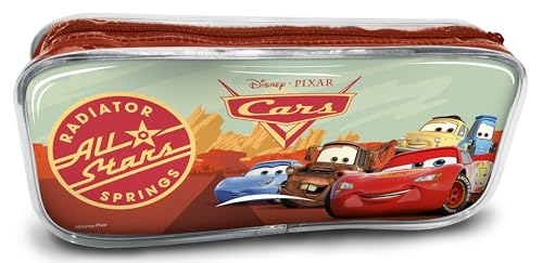 Estojo C/Ziper Rf16 Lic Disney Un Carros