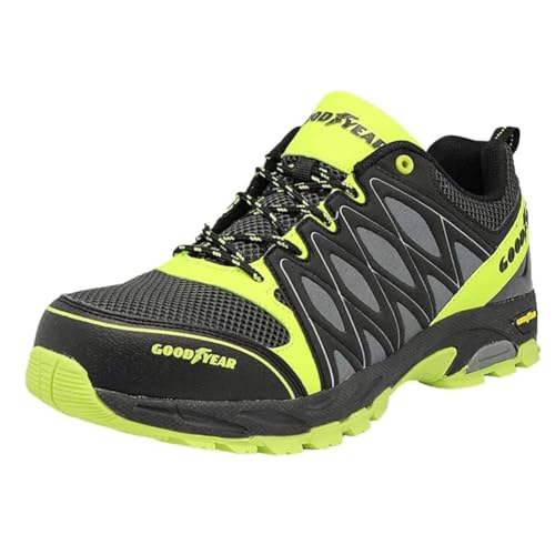 Goodyear Herren Gyshu1503 Sicherheitsschuhe, Mehrfarbig, 42 EU 5 Goodyear 1503 Sonderedition S1P - SRA - Sicherheitsschuhe/Arbeitsschuhe/Metallfrei, Gr. 43 EU