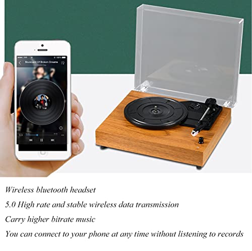 AWSAD Tourne Disque Vinyle Couvercle Anti-poussière en Acrylique Transparent, Tourne-Disque Bluetooth, Phonographe Rétro… - Les Beatles, Paul McCartney, John Lennon, RIngo Starr, George Harrison AWSAD Tourne Disque Vinyle Couvercle Anti-poussière en Acrylique Transparent, Tourne-Disque Bluetooth, Phonographe Rétro… – Image 6