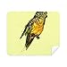 Yellow Budgie Parrot Bird Cleaning Cloth Screen Cleaner 2pcs Suede Fabric