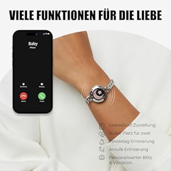 Long Touch Cheap Distance Bracelets Vibration Bracelet For Couples EAOYAO  Long Distance Touch Bracelets, Couples Bracelets,