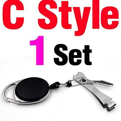MNFT 1Set Fly Fishing Nippers Clipper Tie Fast Nail Knot Tying Tool