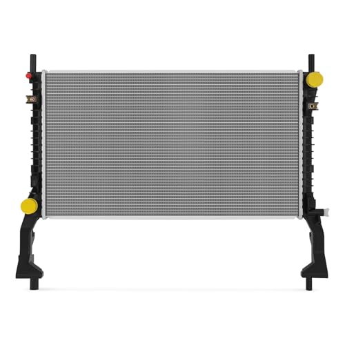 YITAMOTOR Radiator Compatible with 2015 2016 2017 2018 2019 2020 2021 2022 2023 2024 Ford Mustang L4 2.3L OE Style Radiator 15-24 Ford Mustang L4 2.3L