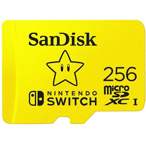 Sandisk Nintendo Switch Microsd Card 256Gb Memory Card For Nintendo Nintendo Switch, Switch Oled And Switch Lite (Sdsqxao-256G-Gnczn) Bundle With (1) Everything But Stromboli Microsd Card Reader #TOP2
