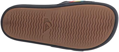 Quiksilver Boy's Slide Sandal, Blue 2, 4 Big Kid | Image 3