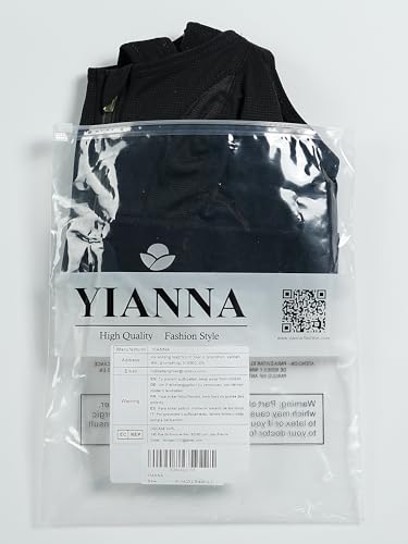 YIANNA Women High Impact Sports Bra Plus Size Zip Front Fastening Bras Padded Adjustable Strap Wireless Running Yoga Top Black, 151 XL - Image 11