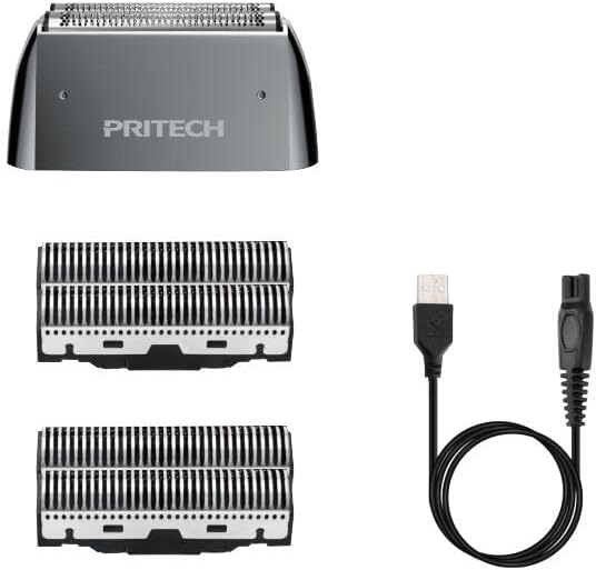 Cabeça de reposição com lâmina e cabo de recarga PRITECH RSM-1699, pacote com 2