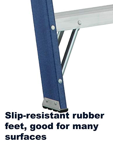 Louisville Ladder W-3215-06 6 ft. Fiberglass Ladder, Type II, 225 Lbs Load Capacity